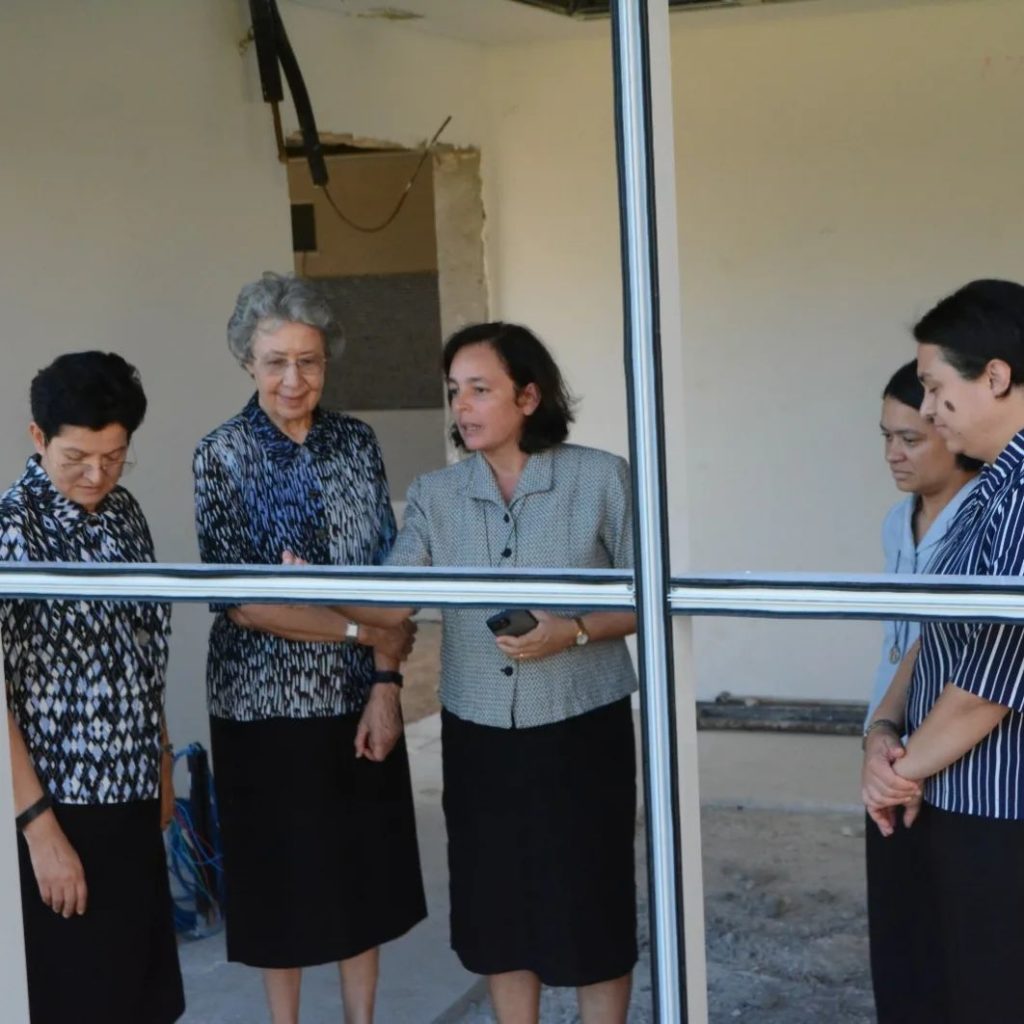 Rede Damas Conselho De Gest O Da Rede Damas Visita O Col Gio Santa