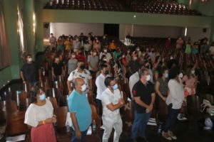 CSC participa de momento de ação de graças
