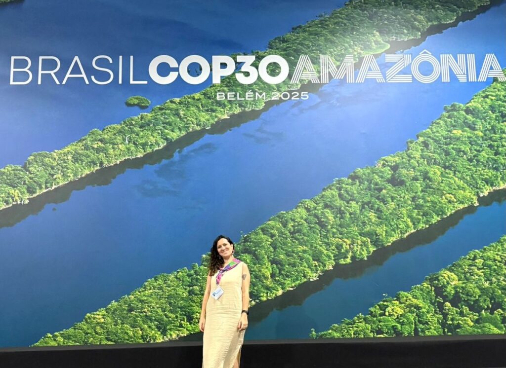 Eterna aluna da Rede Damas vivencia a COP30 em Belém
