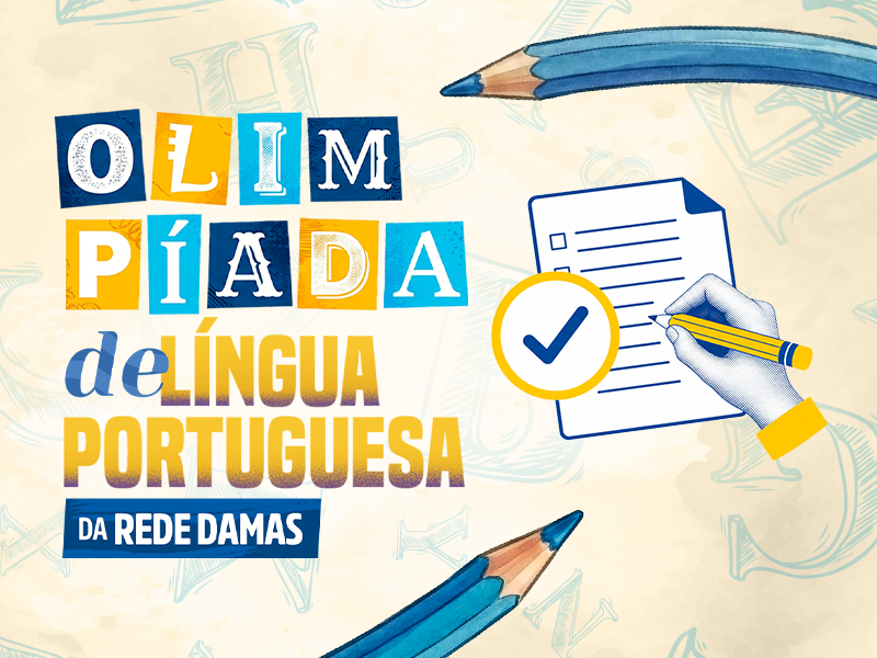 Rede Damas lança Olimpíada de Língua Portuguesa 2026