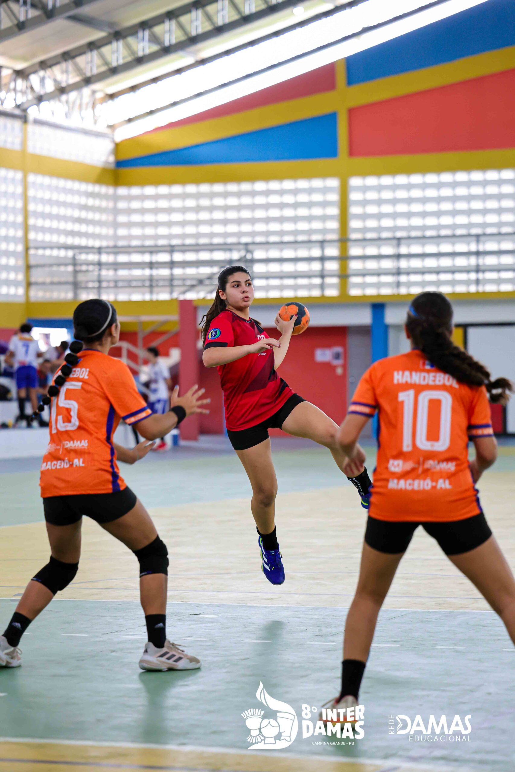 Handebol - 3º dia (Ginásio Nenzinha Cunha Lima)
